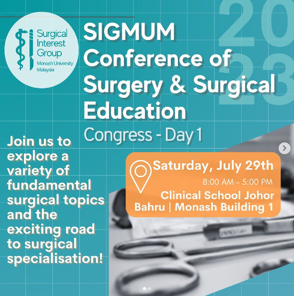 SIGMUM’s Conference of Surgery and Surgical Education 2023